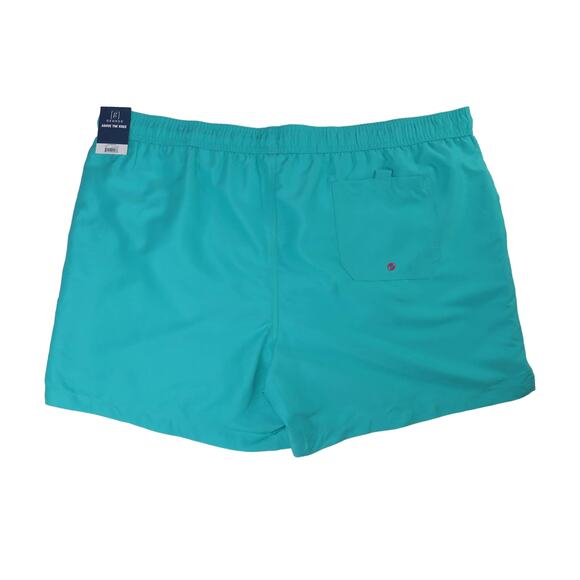 2 George Teal and Vibrant Pineapple Stretch Swim Trunk Set 3XL - Picture 6 of 9